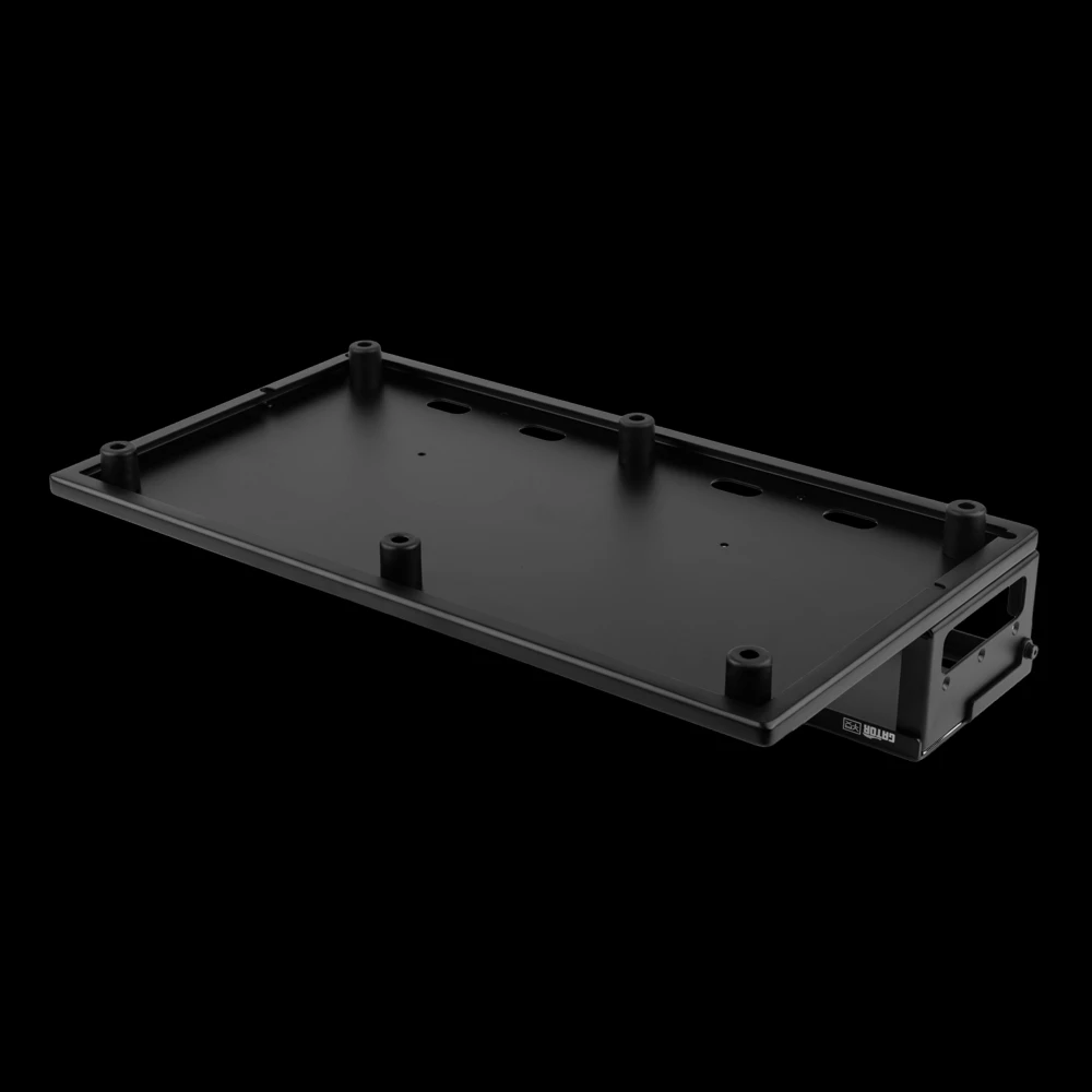 Vertex By Gator GV-TC2313R2-GB Tour Compact 23″ x 13″ Pedalboard & Riser w/ Padded Gig Bag - Bottom Whole