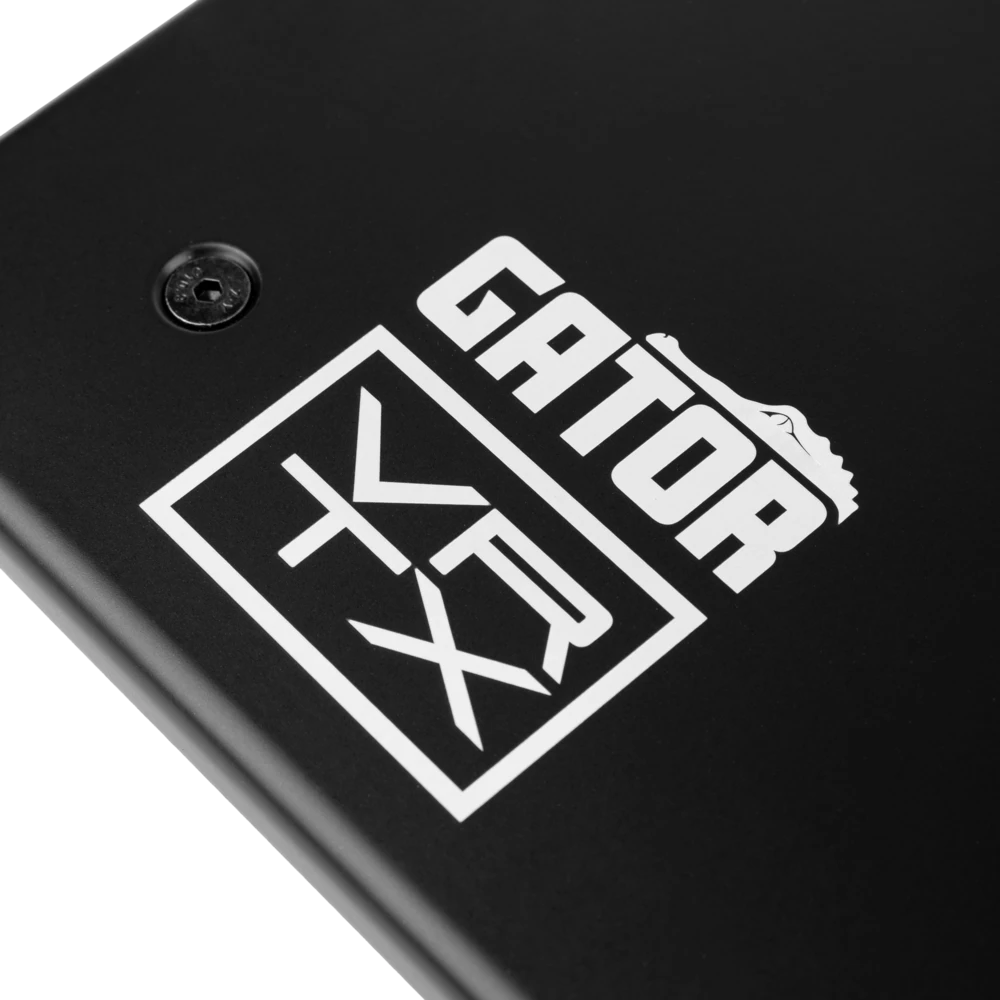Vertex By Gator GV-TL1710R1-GB Travel Lite 17" x 10" Pedalboard & 17" x 6" Riser w/ Padded Gig Bag- Logo