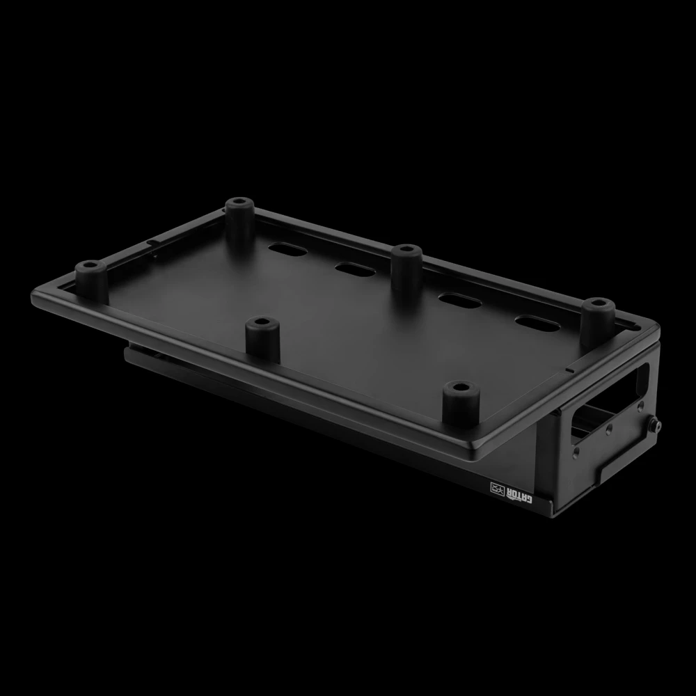 Vertex By Gator GV-TL1710R1-GB Travel Lite 17" x 10" Pedalboard & 17" x 6" Riser w/ Padded Gig Bag  - Bottom View