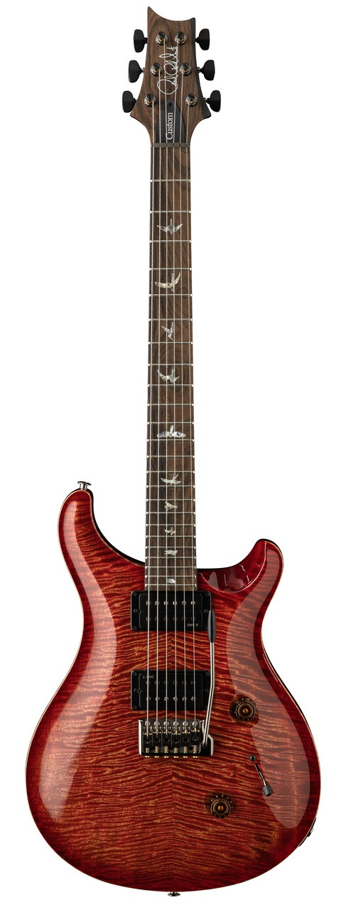 PRS Custom 24 Mango Top Limited Edition in Blood Orange