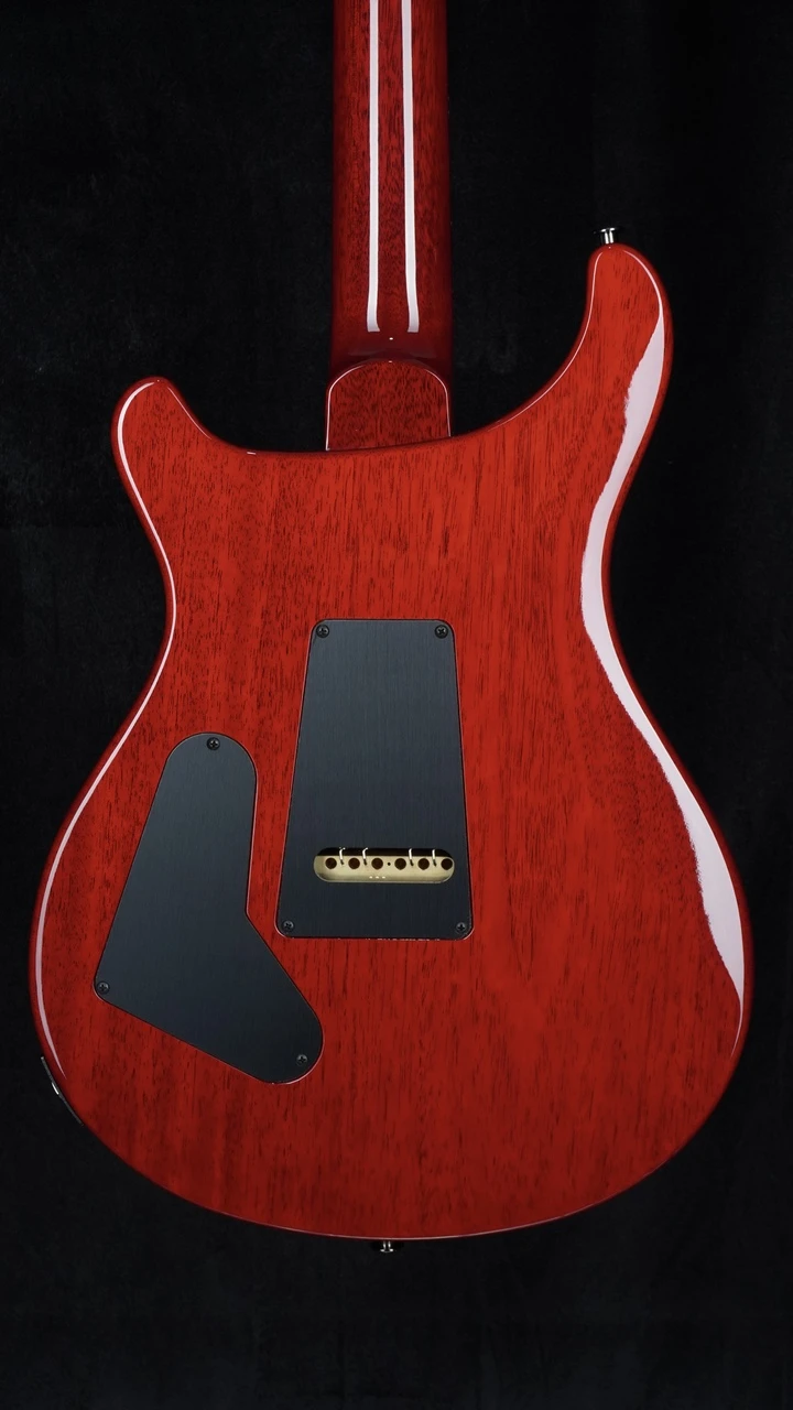 PRS Custom 24 Mango Top Limited Edition in Blood Orange Back Close