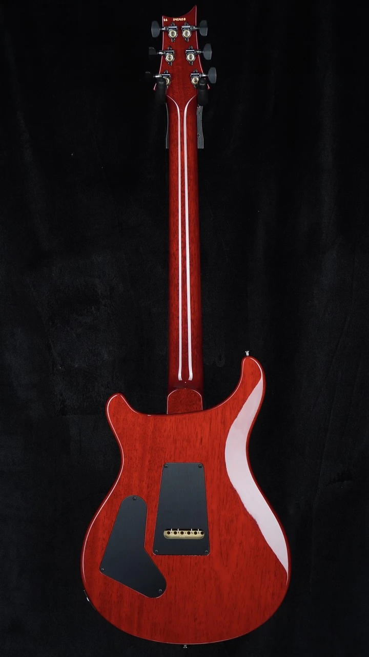 PRS Custom 24 Mango Top Limited Edition in Blood Orange Back Whole