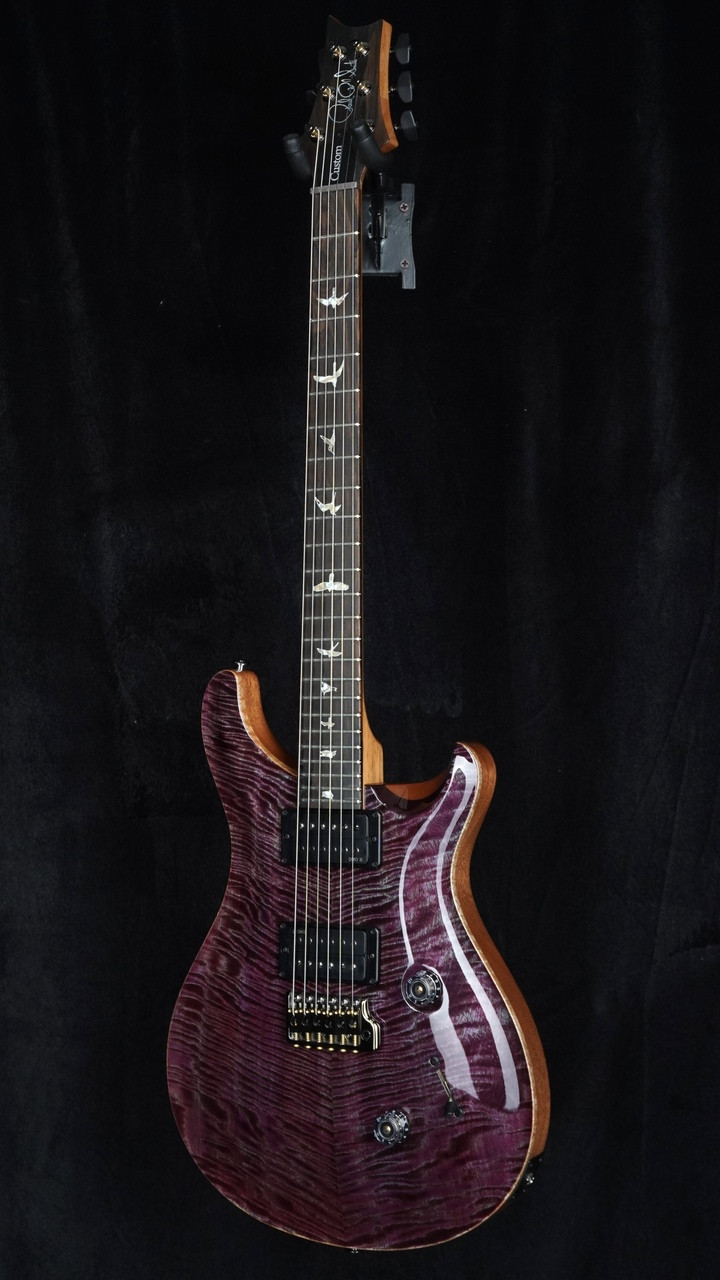 PRS Custom 24 Mango Top Limited Edition in Violet Quarter Whole