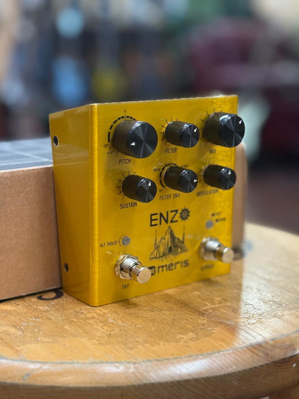 Preowned Meris Enzo Multi-Voice Instrument Synthesizer Pedal