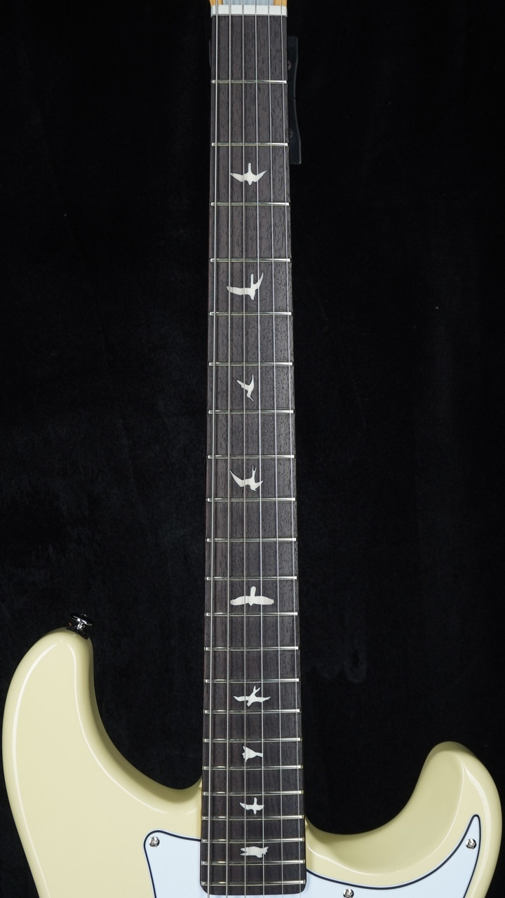 Preowned 2022 PRS SE Silver Sky in Moon White with Rosewood Fretboard