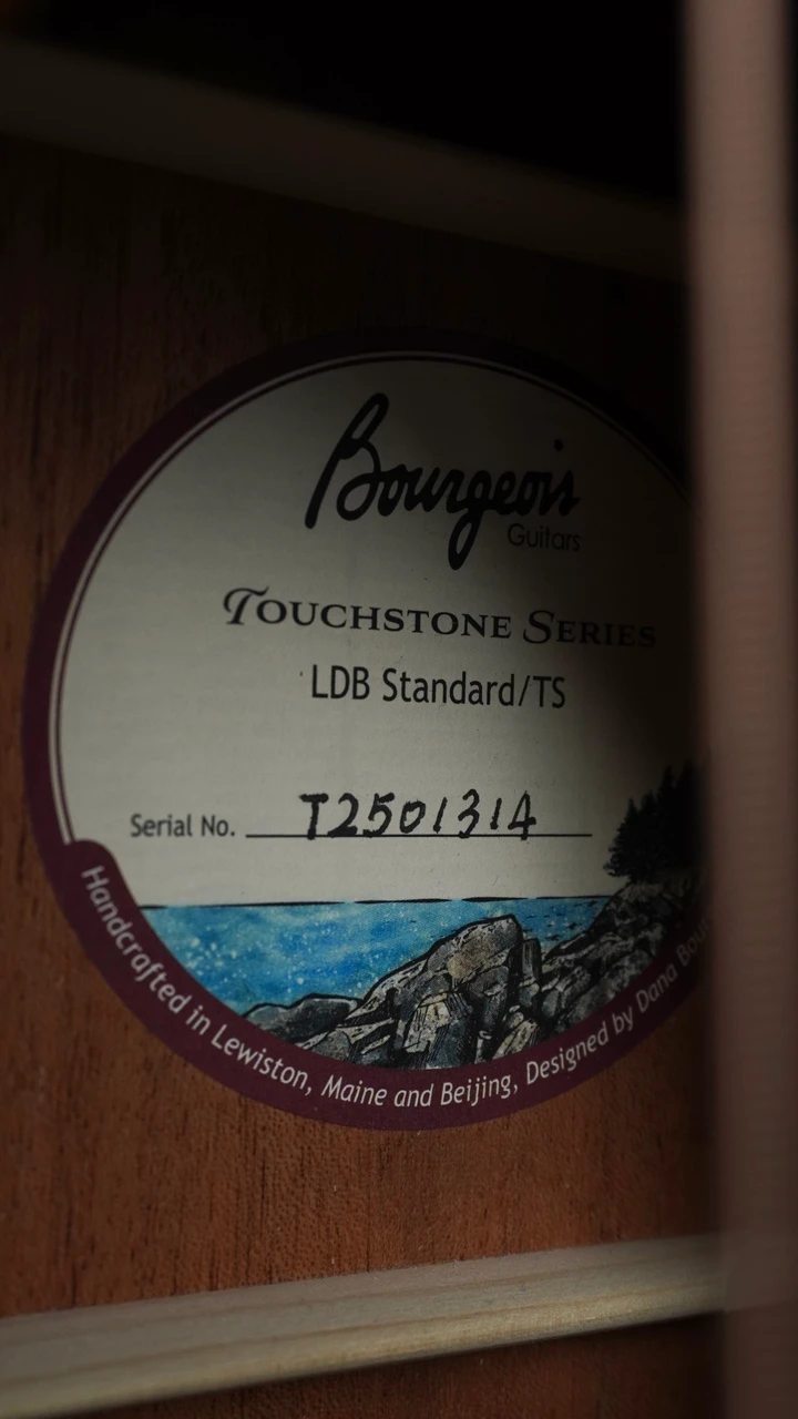 Preowned Bourgeois Touchstone Standard L-DBO 14-Fret