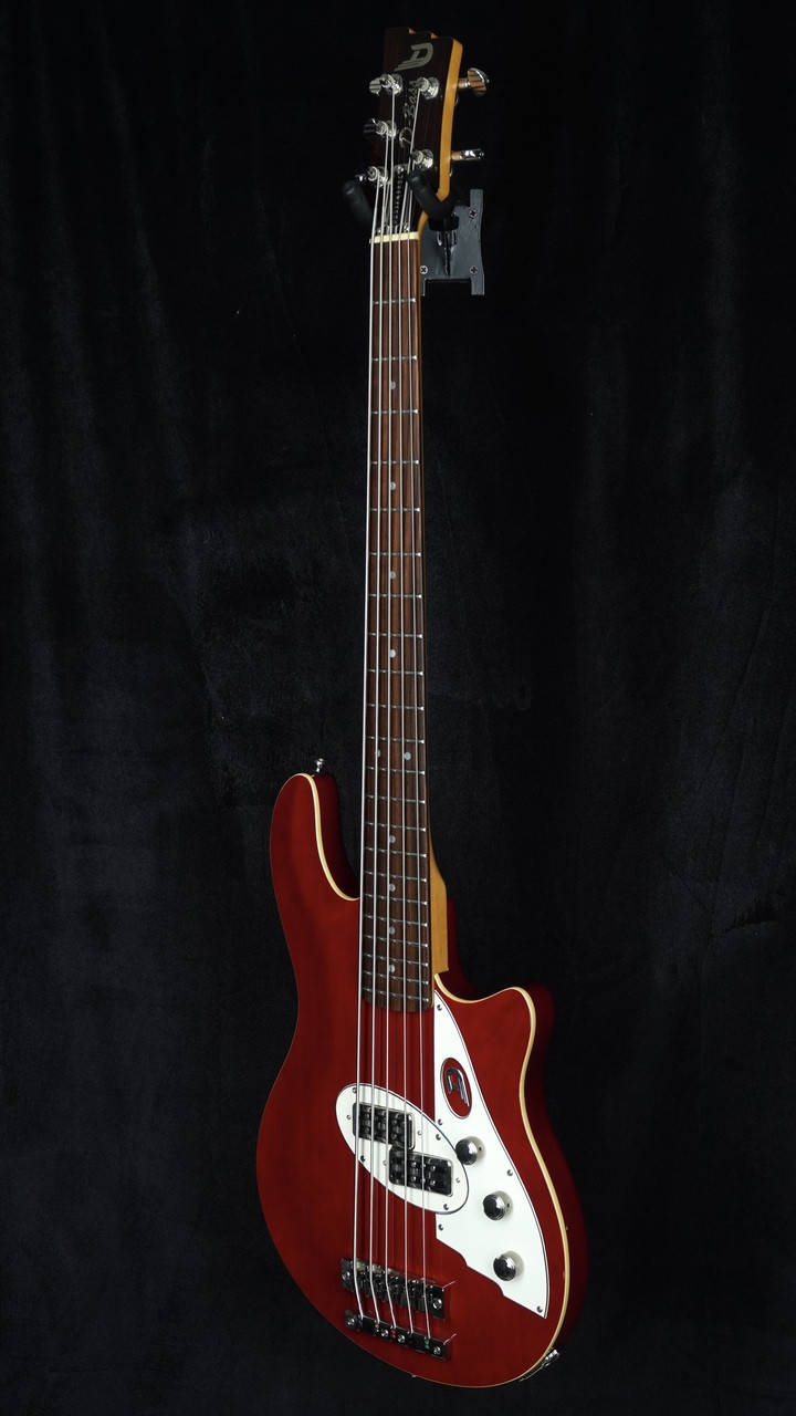 Preowned 2017 Duesenberg D-Bass 5-String in Sonoma Red