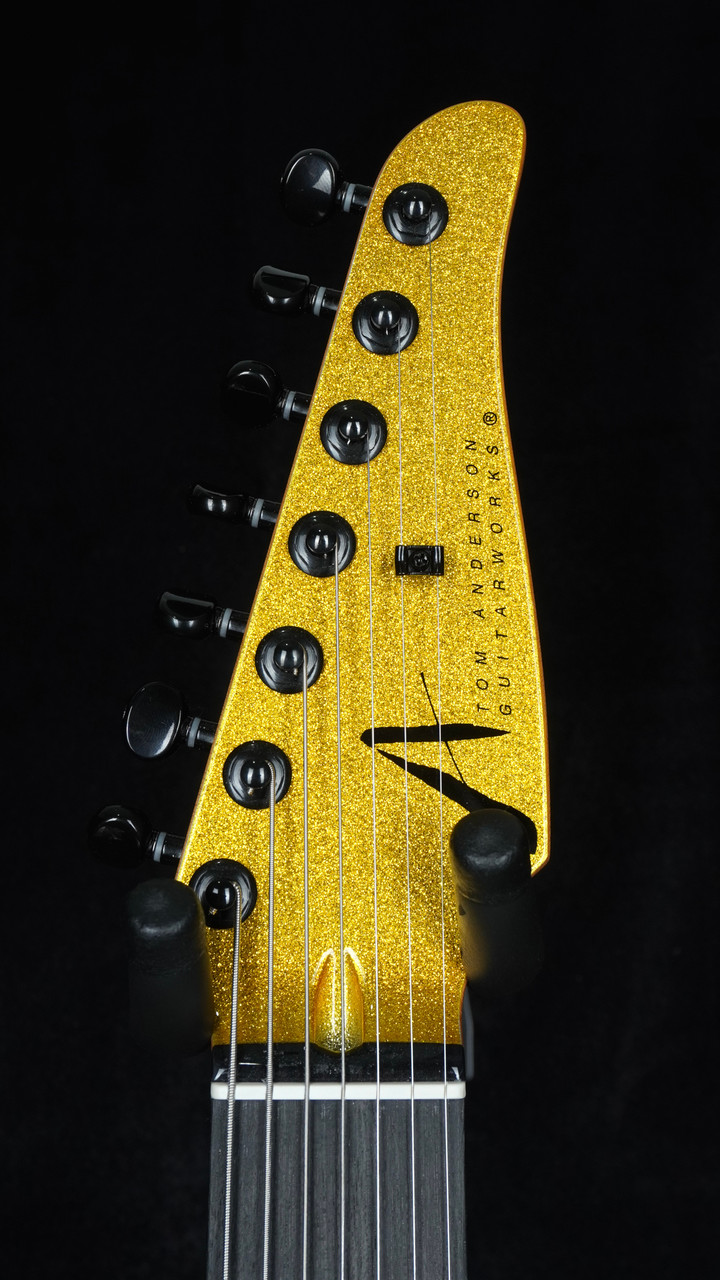 Tom Anderson | Angel Player 7 - Big Sparkle Gold | Guitar Sanctuary