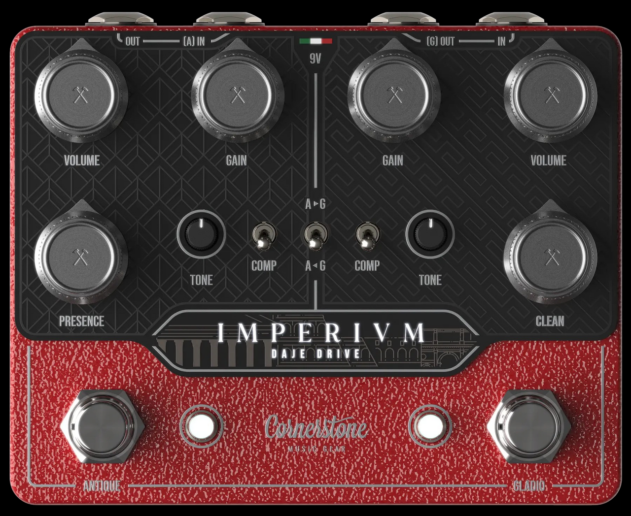 Cornerstone Imperium V2 Dual-Engine Overdrive Pedal