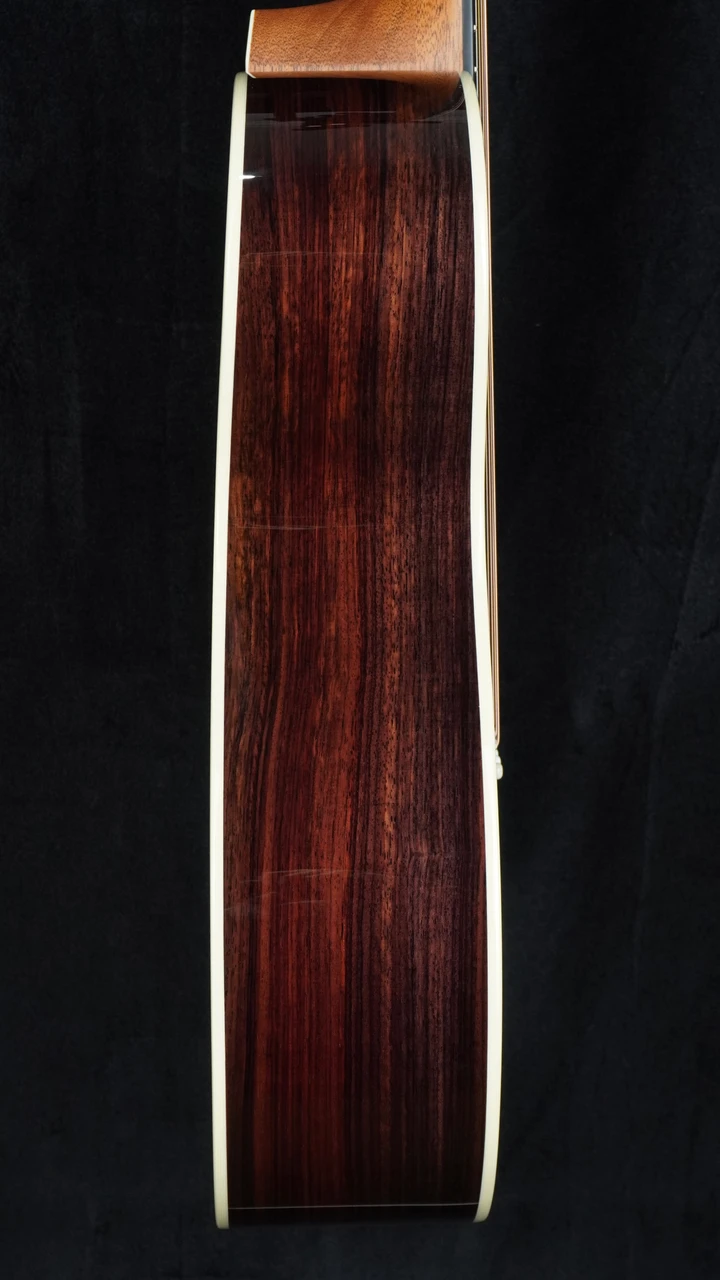 Taylor Custom Catch C12e Deep Body Grand Concert in Stripy Sinker Redwood/Indian Rosewood - Left