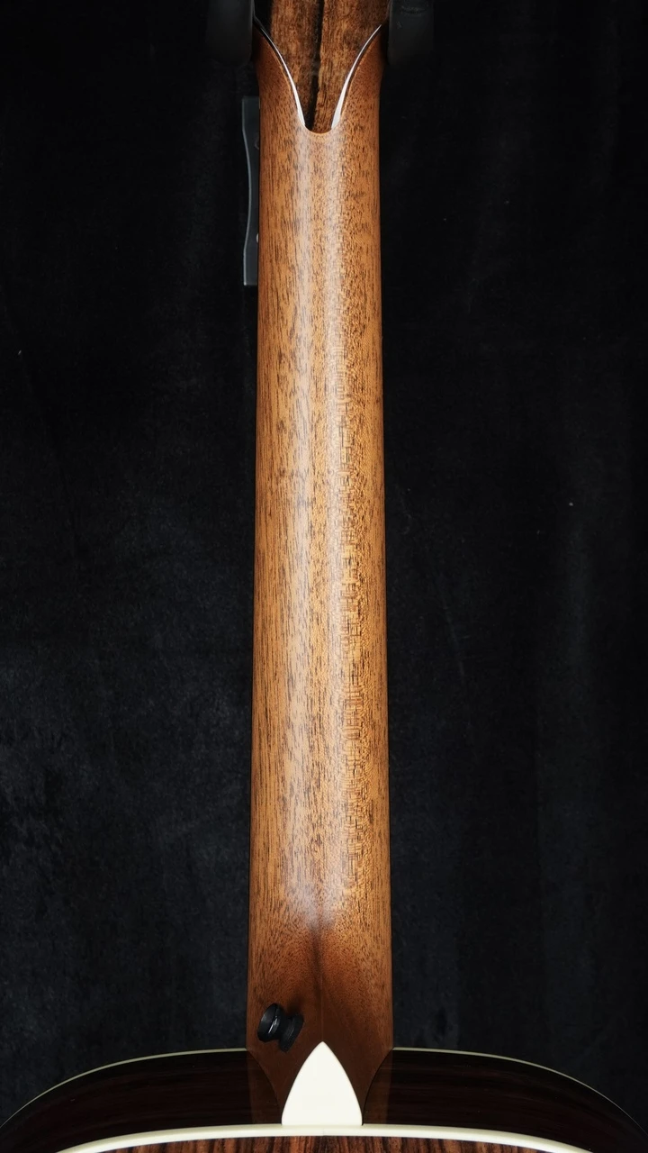 Taylor Custom Catch C12e Deep Body Grand Concert in Stripy Sinker Redwood/Indian Rosewood - Neck Back