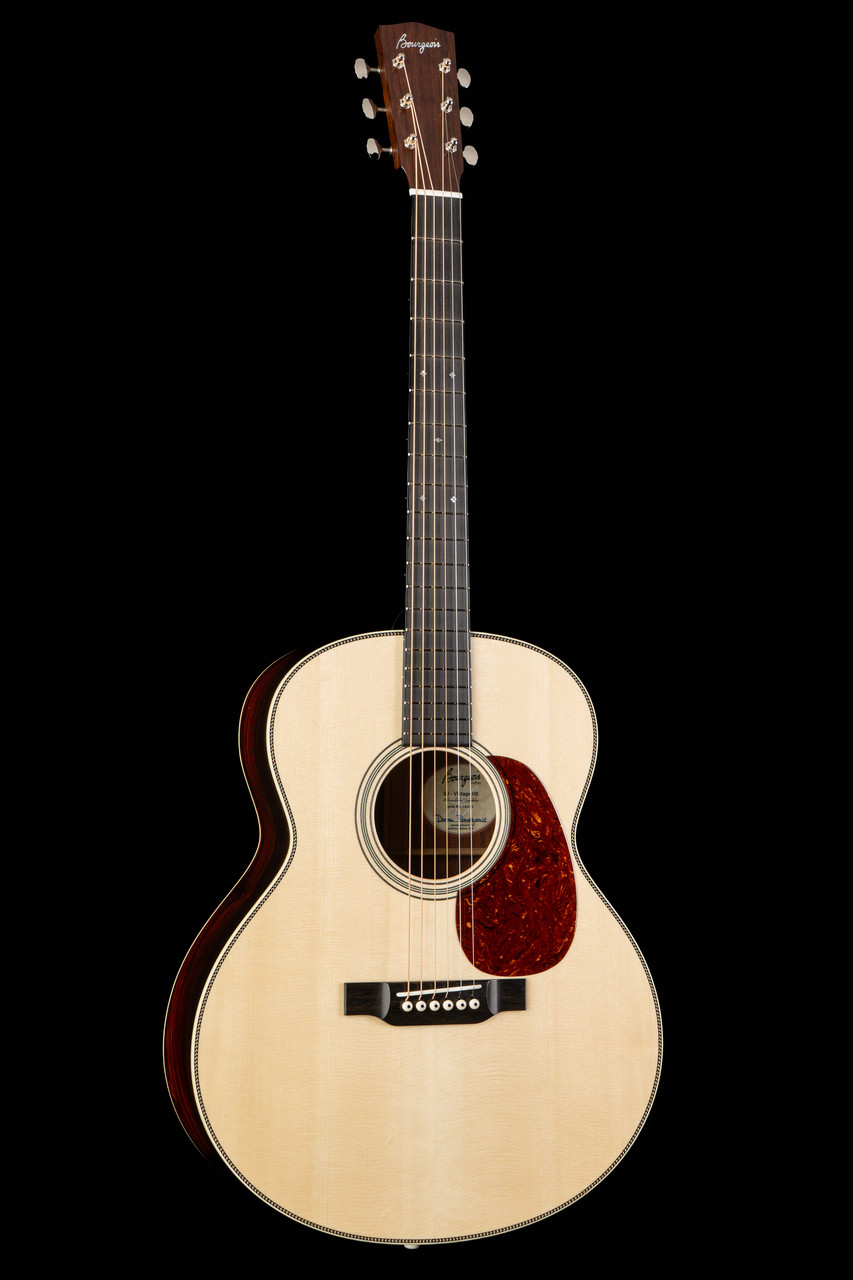 Bourgeois Custom Shop SJ Vintage HS – Adirondack / Cocobolo – Serial #10973