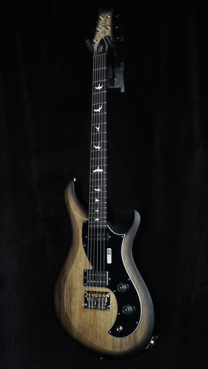 PRS S2 Vela Black Limba Limited Edition - Natural Smokeburst (1 of 200 Worldwide)