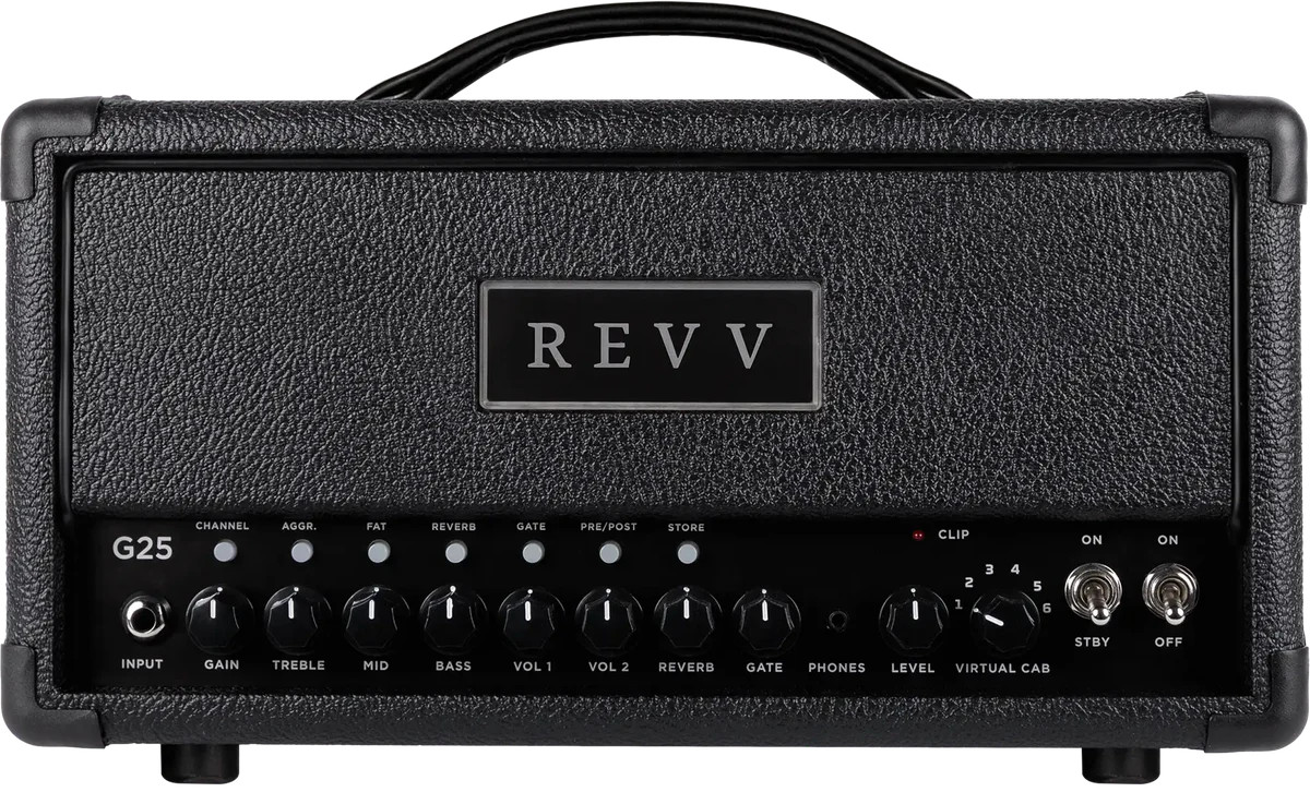 Revv Amplification G25 Compact Tube Head in Black