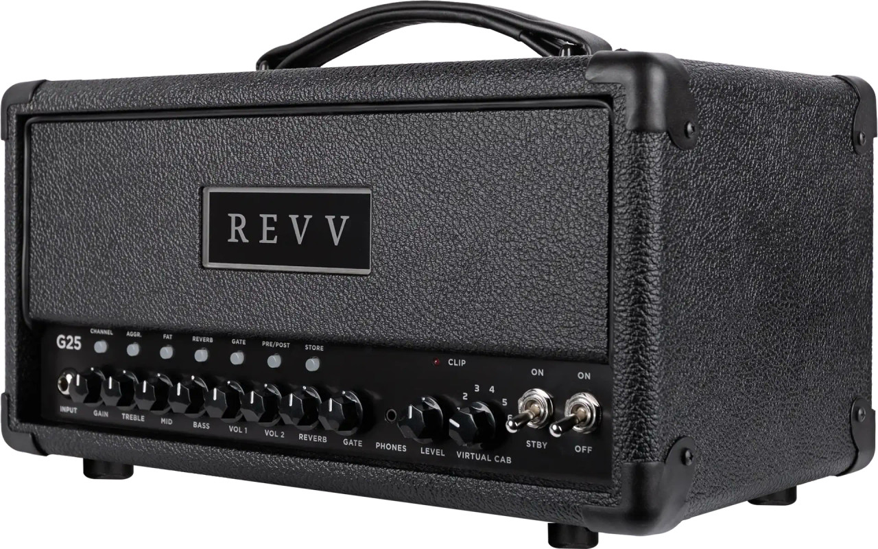 Revv Amplification G25 Compact Tube Head in Black