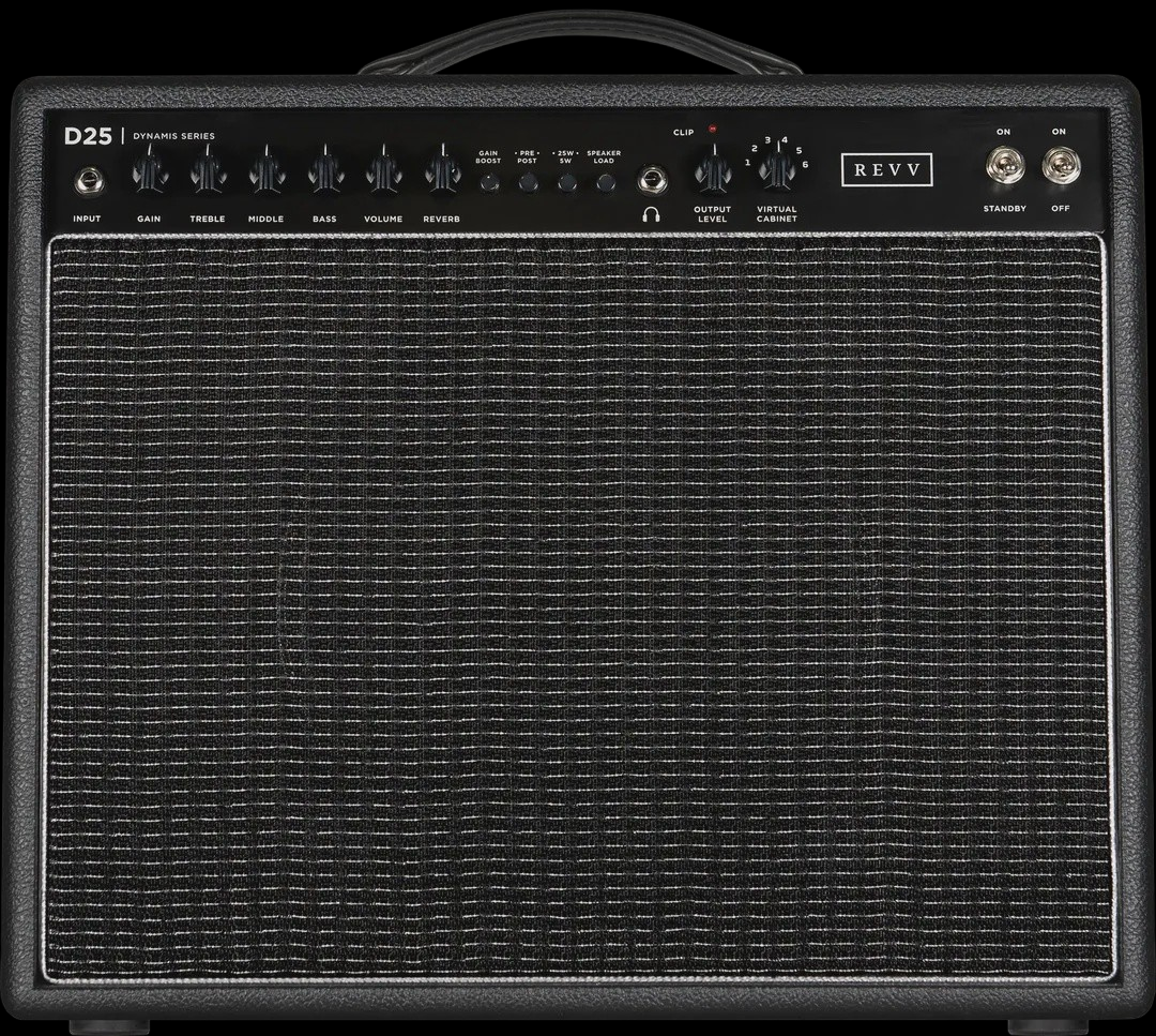 Revv Amplification Dynamis D25 1x12 Combo in Black