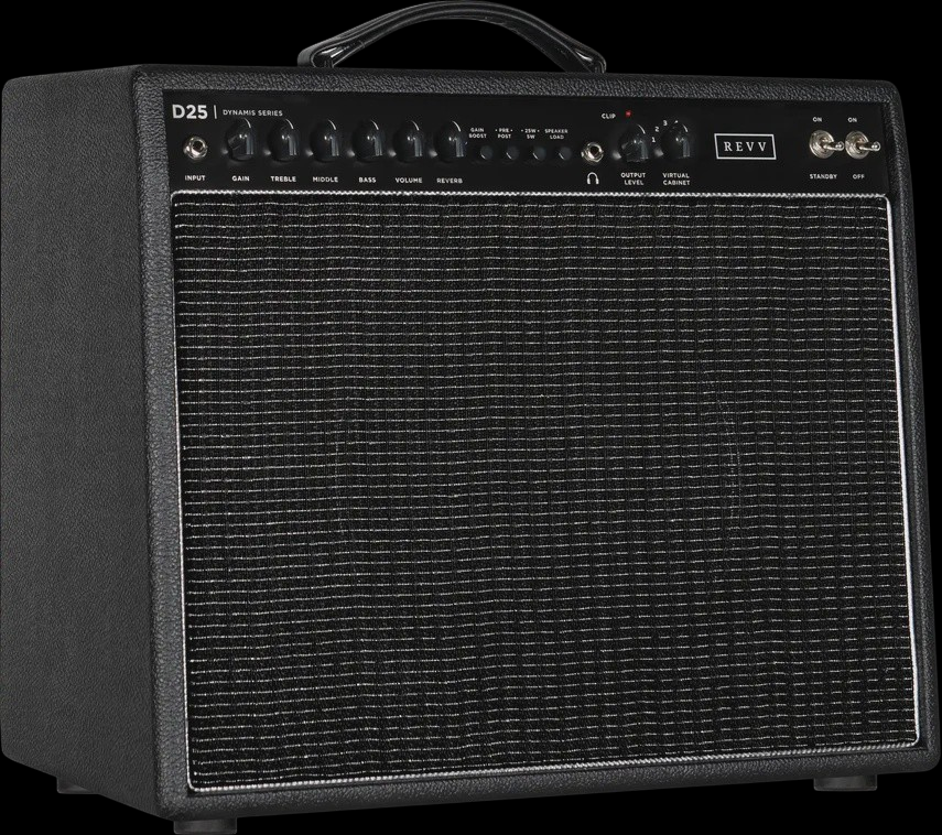 Revv Amplification Dynamis D25 1x12 Combo in Black