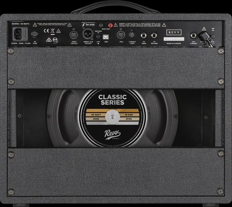 Revv Amplification Dynamis D25 1x12 Combo in Black