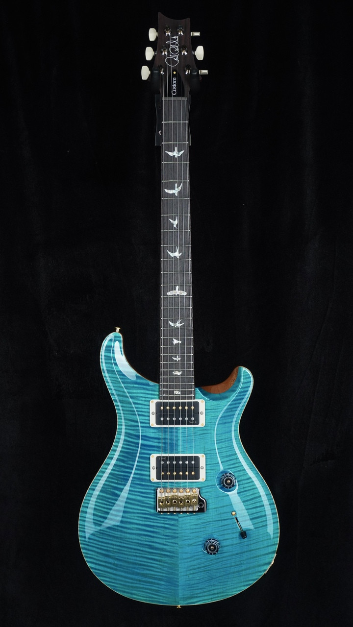 Preowned 2025 PRS Custom 24 with 10 Top in Carroll Blue