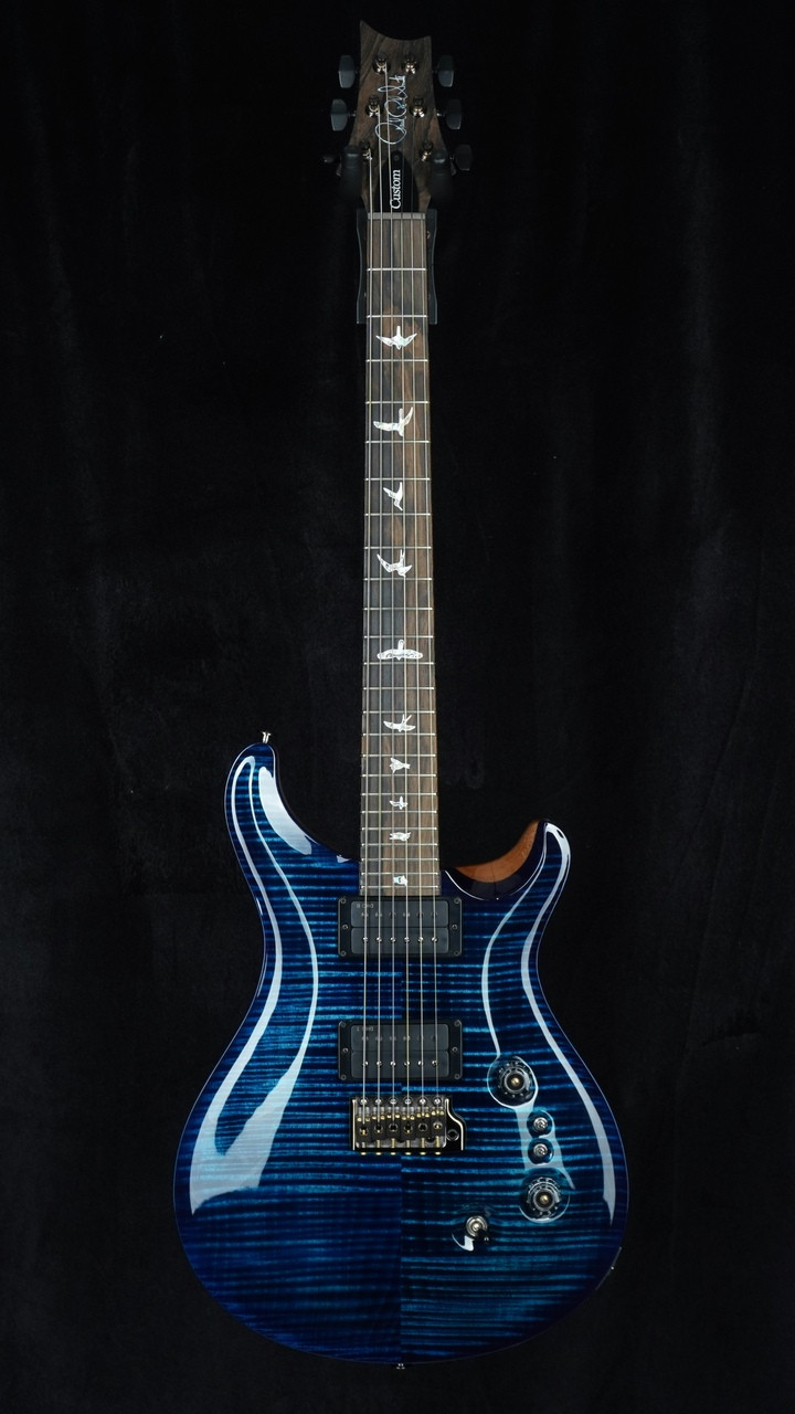 PRS Signature Dealer Exclusive Custom 24-08 - "Sprayer's Choice" Deep Indigo Smoked Burst w/ Stained Neck