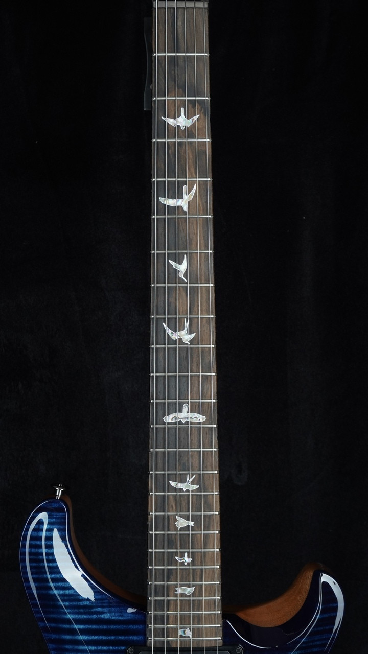 PRS Signature Dealer Exclusive Custom 24-08 - "Sprayer's Choice" Deep Indigo Smoked Burst w/ Stained Neck