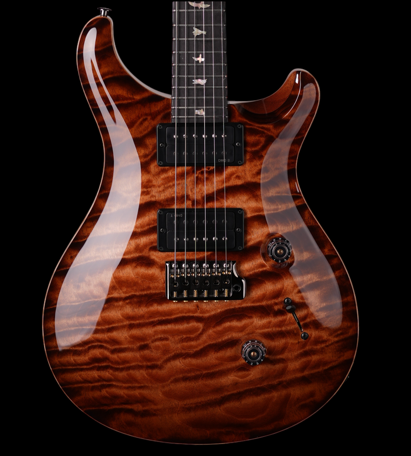 PRS Signature Dealer Exclusive Custom 24 Artist Grade Quilt - Amber Tiger-Eye Burst