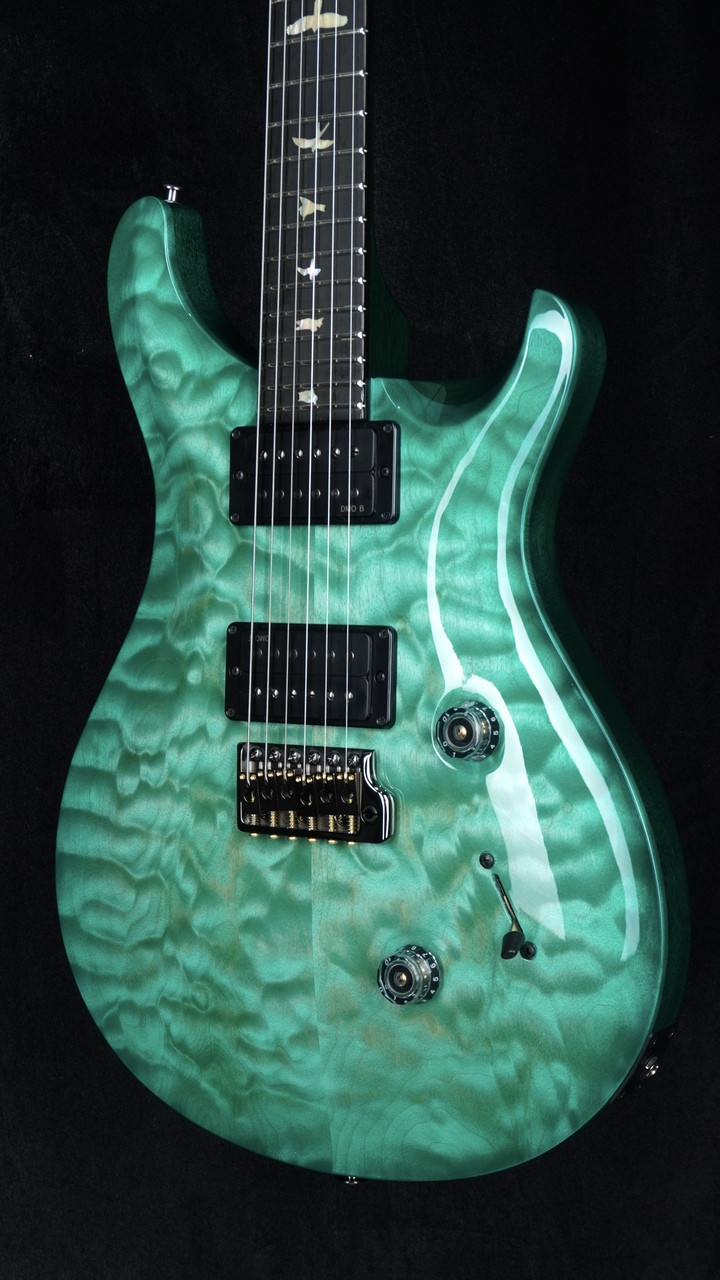 PRS Signature Exclusive Custom 24 Faded Aqua Burst | The Guitar