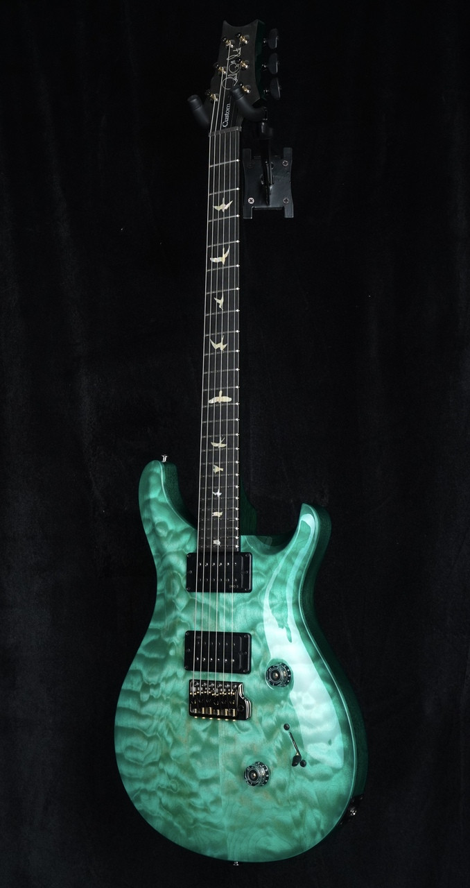PRS Signature Exclusive Custom 24 Faded Aqua Burst | The Guitar