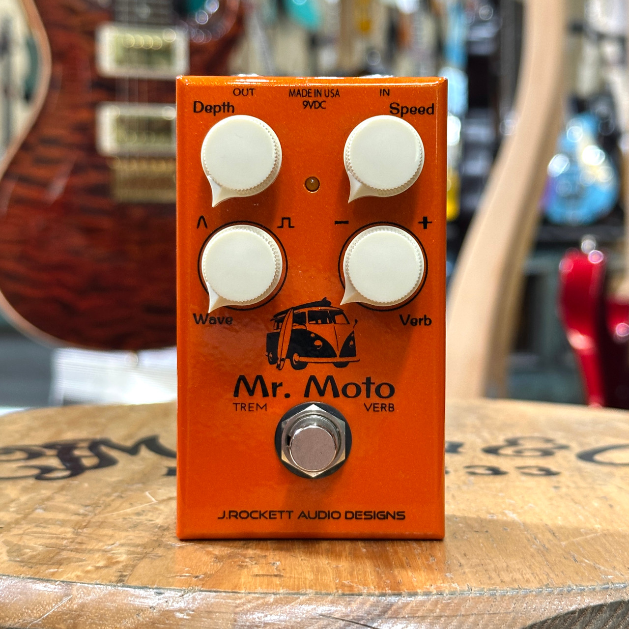 Pre-Owned J. Rockett Mr. Moto Tremolo & Reverb Pedal | Guitar