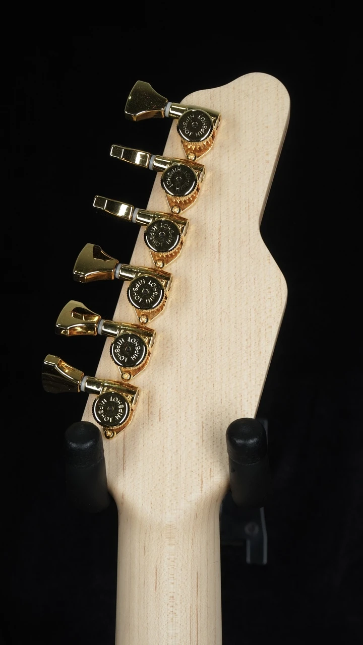 James Tyler Studio Elite HD - Sanctuary Shmear Custom with Floyd Rose Tremolo Headstock Back