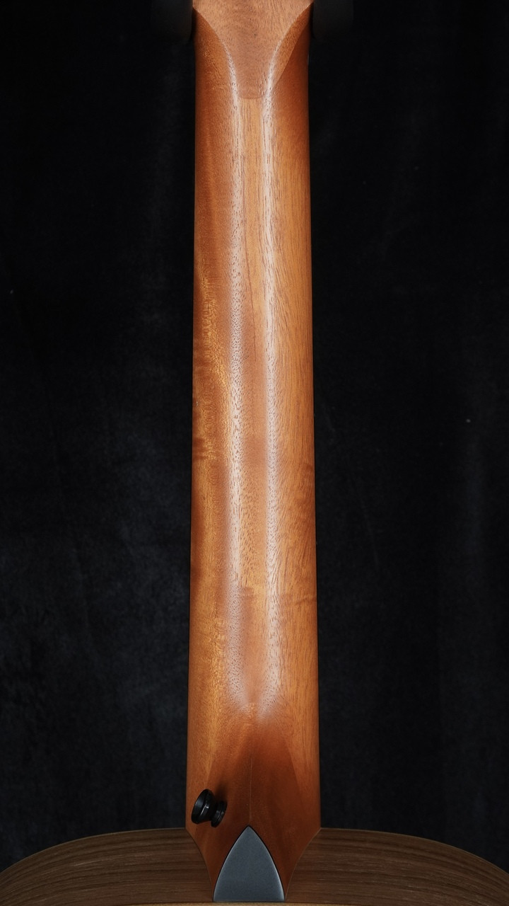 Preowned Taylor Academy 12e-N Walnut Grand Concert Size Acoustic-Electric Nylon String Neck Back