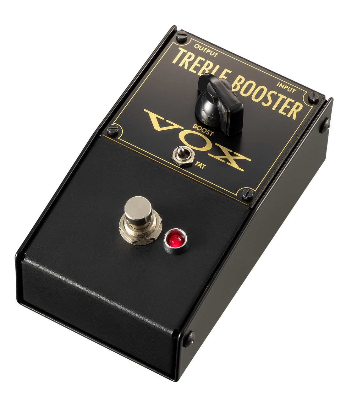 VOX VTB-1 Treble Booster Pedal Rangemaster Style Vintage - Angle