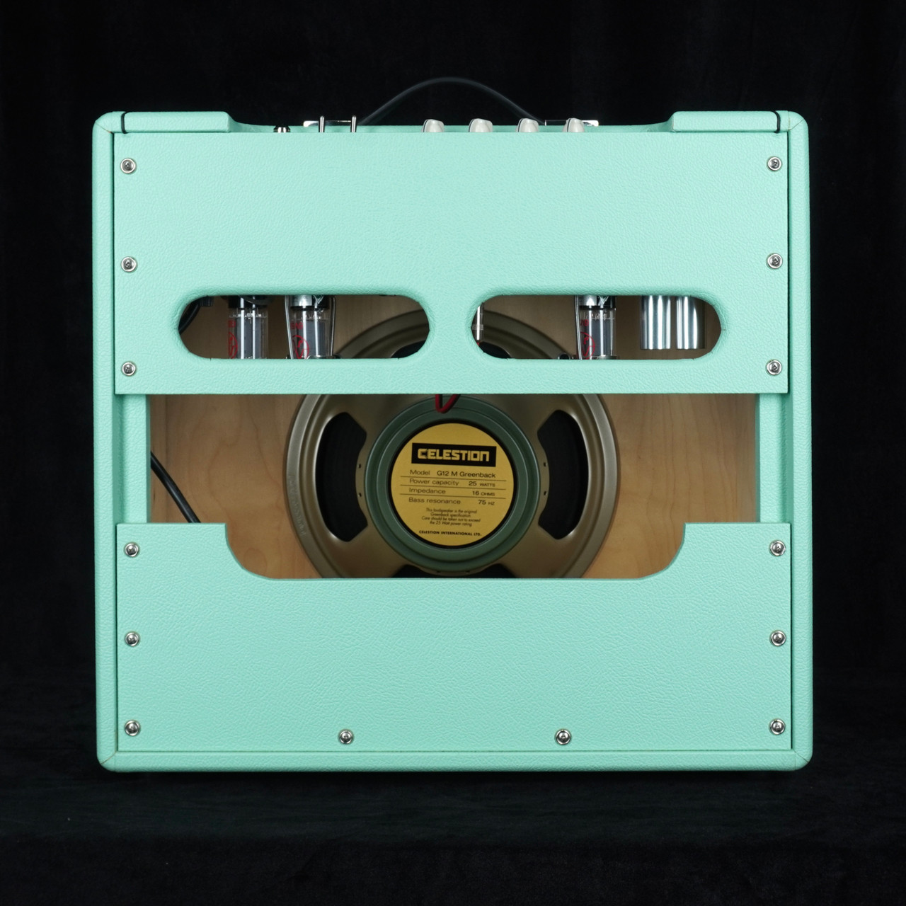 Preowned Divided by 13 CJ11 Combo Seafoam Green with Celestion G12M Back