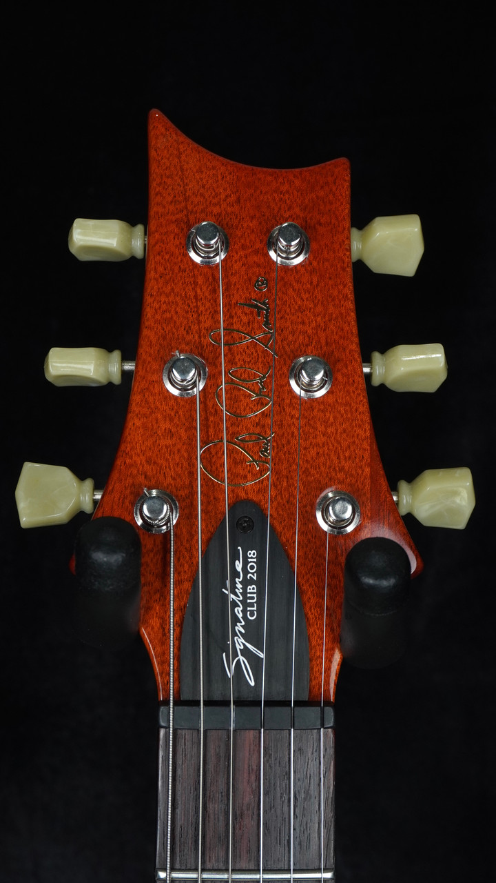 Preowned 2005 PRS McCarty - McCarty Sunburst - Headstock