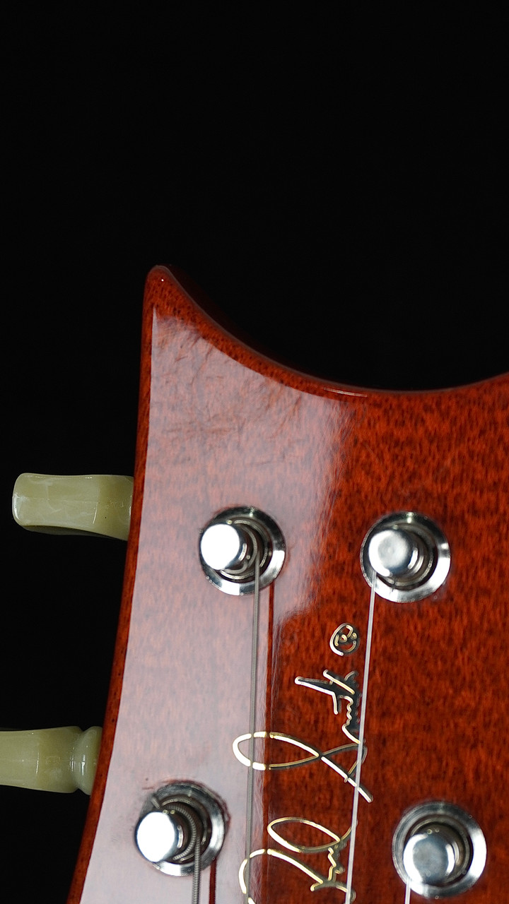 Preowned 2005 PRS McCarty - McCarty Sunburst -Headstock Detail