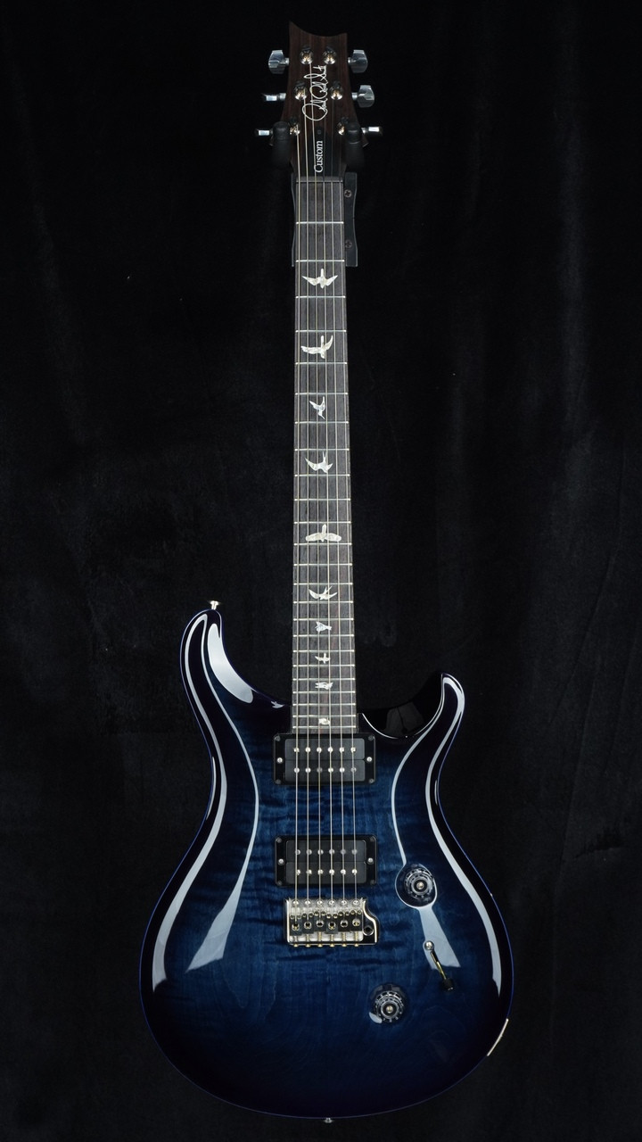 Preowned 2017 PRS Custom 24 - Dark Blue Smokeburst