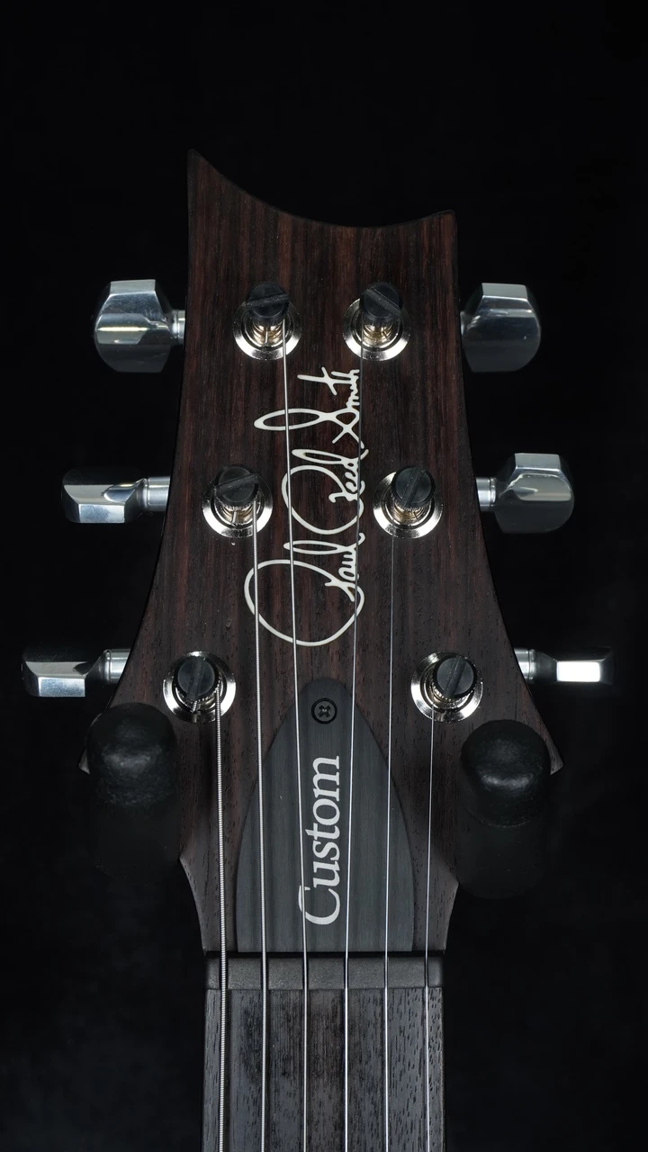 Preowned 2017 PRS Custom 24 - Dark Blue Smokeburst w/ Stained Binding
