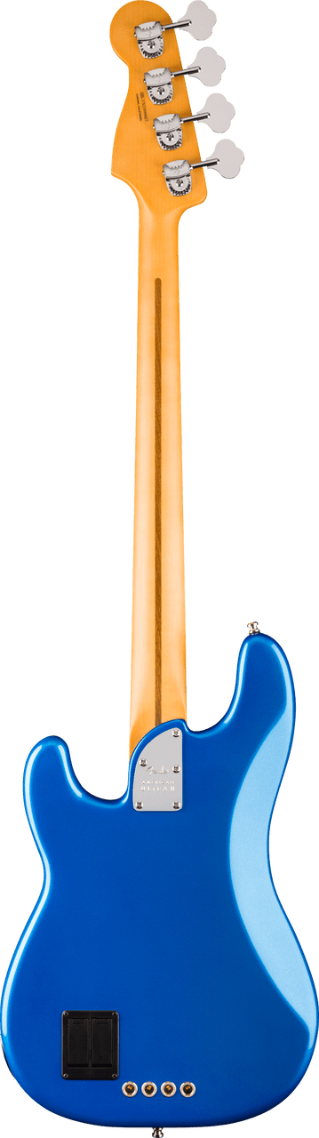 Fender American Ultra II Precision Bass® with Ebony Fingerboard in Noble Blue - Back Whole