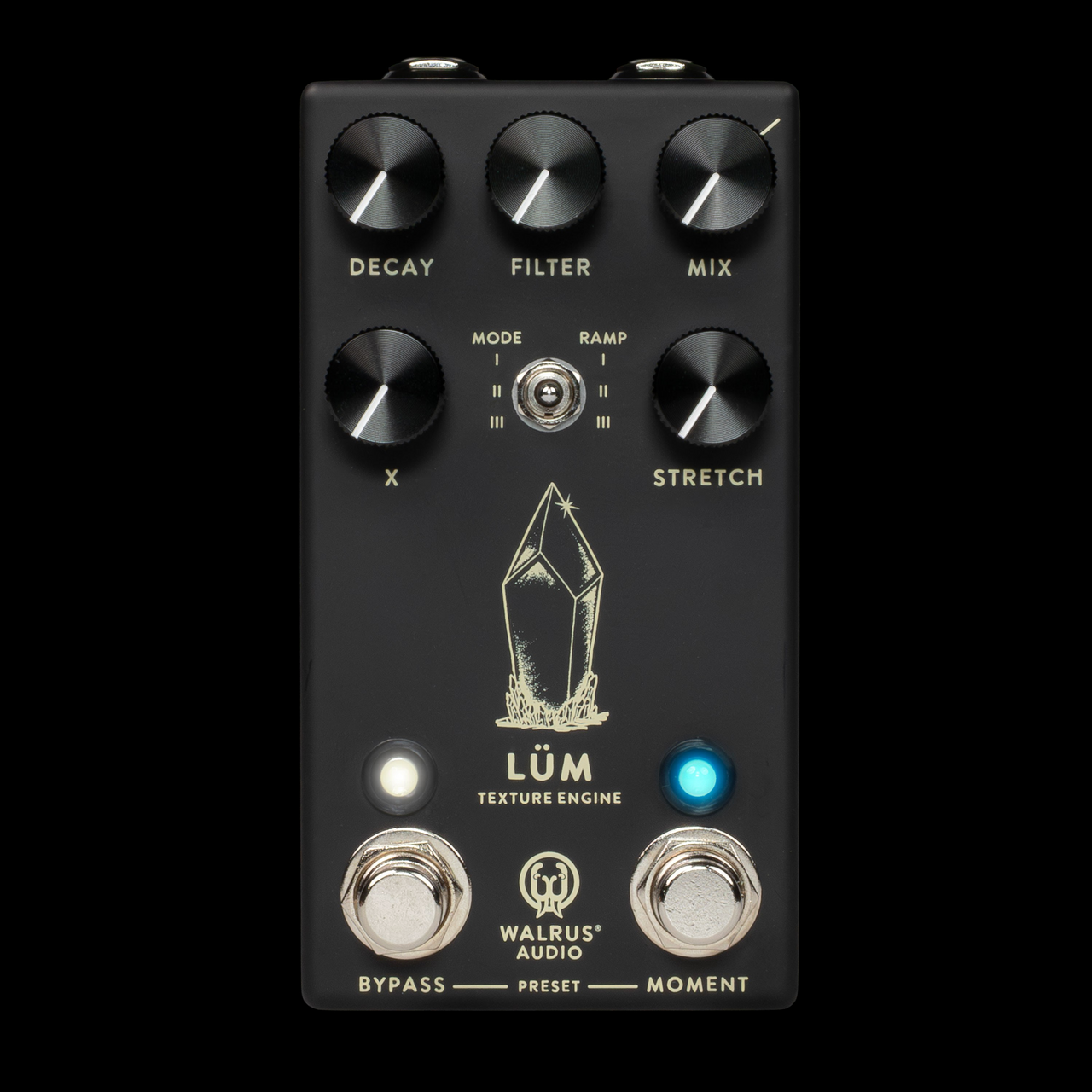 Walrus Audio Lüm Texture Engine - Matte Black - Front
