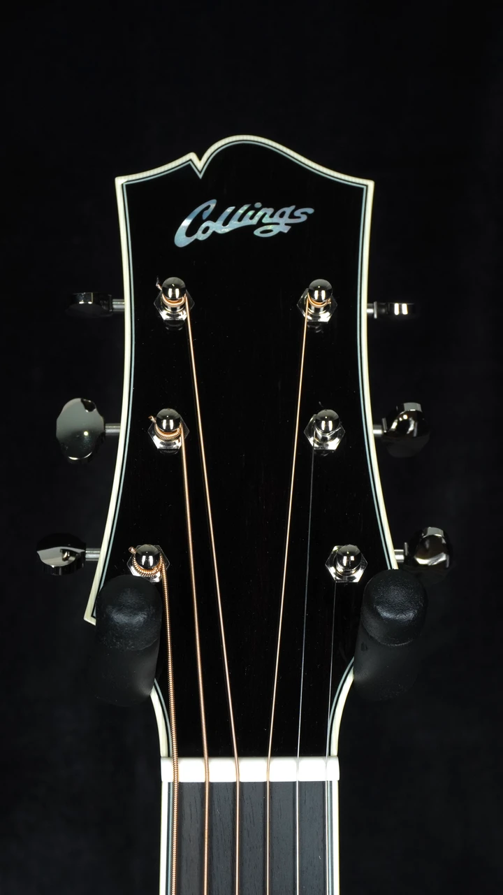 Collings C10 Deluxe Acoustic Guitar - Sunburst Top #36876 Headstock Front
