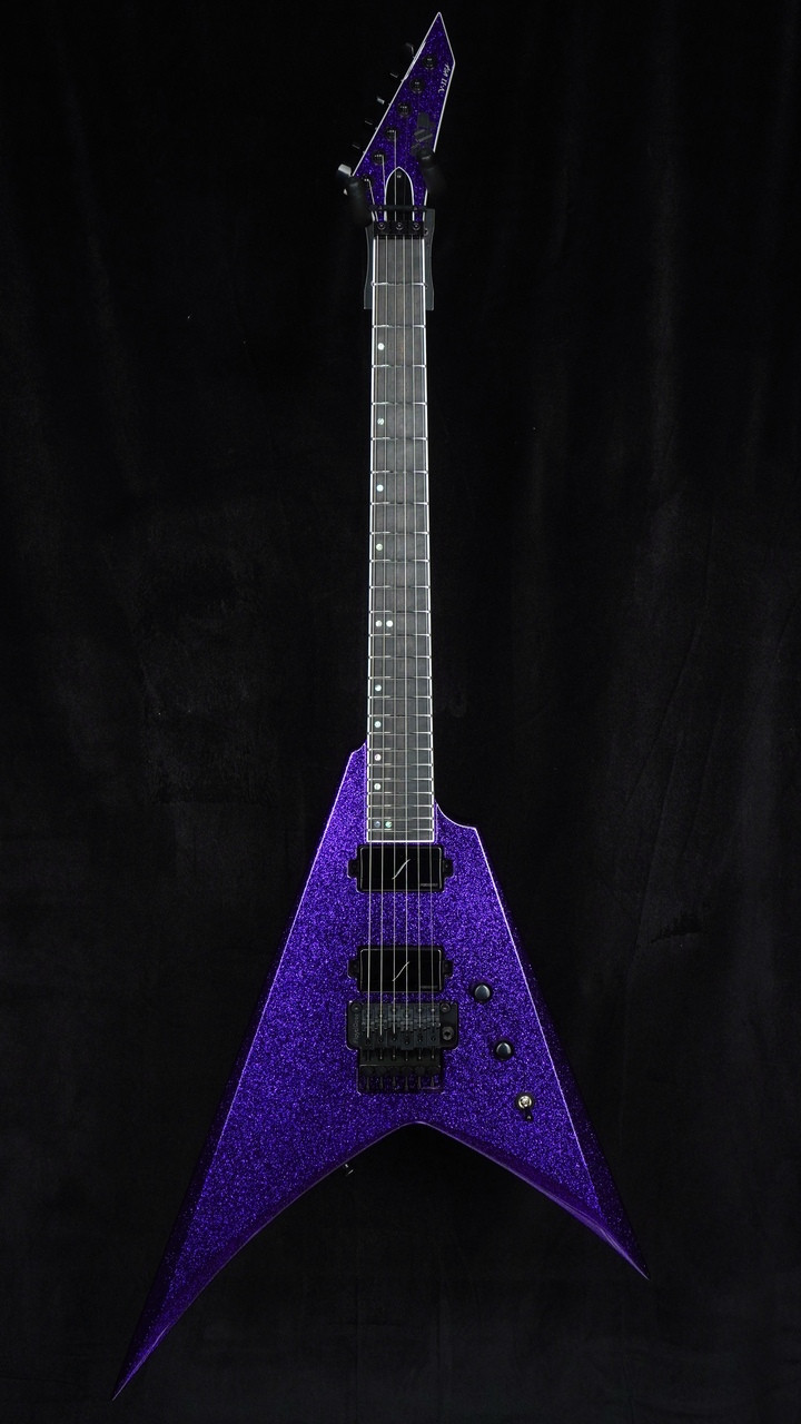 ESP USA V-II FR Custom Purple Sparkle - Serial #US26519 - Whole