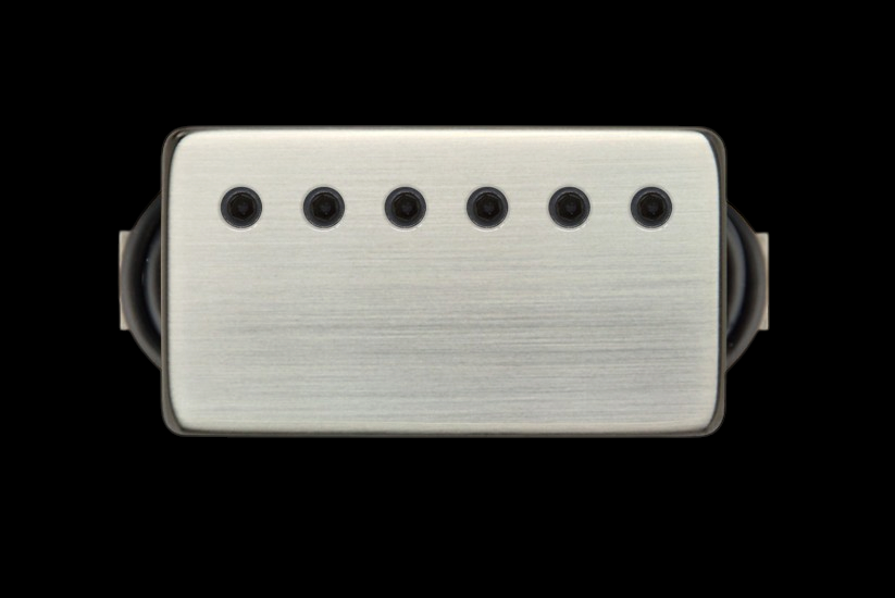 Bare Knuckle Pickups Ragnarok 6 String Set - Brushed Nickel/Black Bolts - Neck