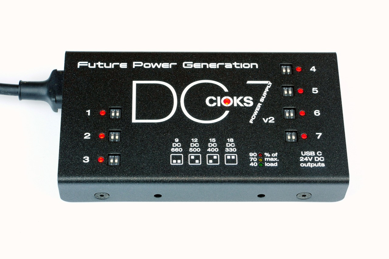 CIOKS DC7 V2 Pedalboard Power Supply - Top