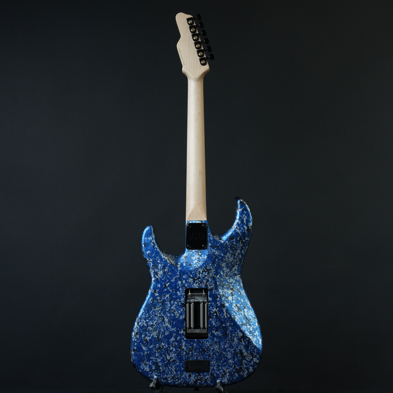 JTG Guitars MK1 FR Floyd Rose - Blue Milky Way - Back Whole