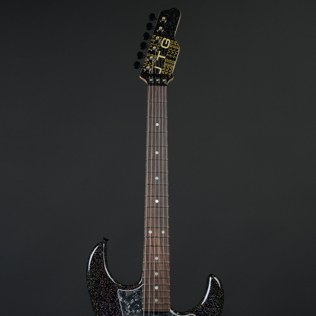 JTG MK1 FR Floyd Rose - Black Metallic - Fretboard