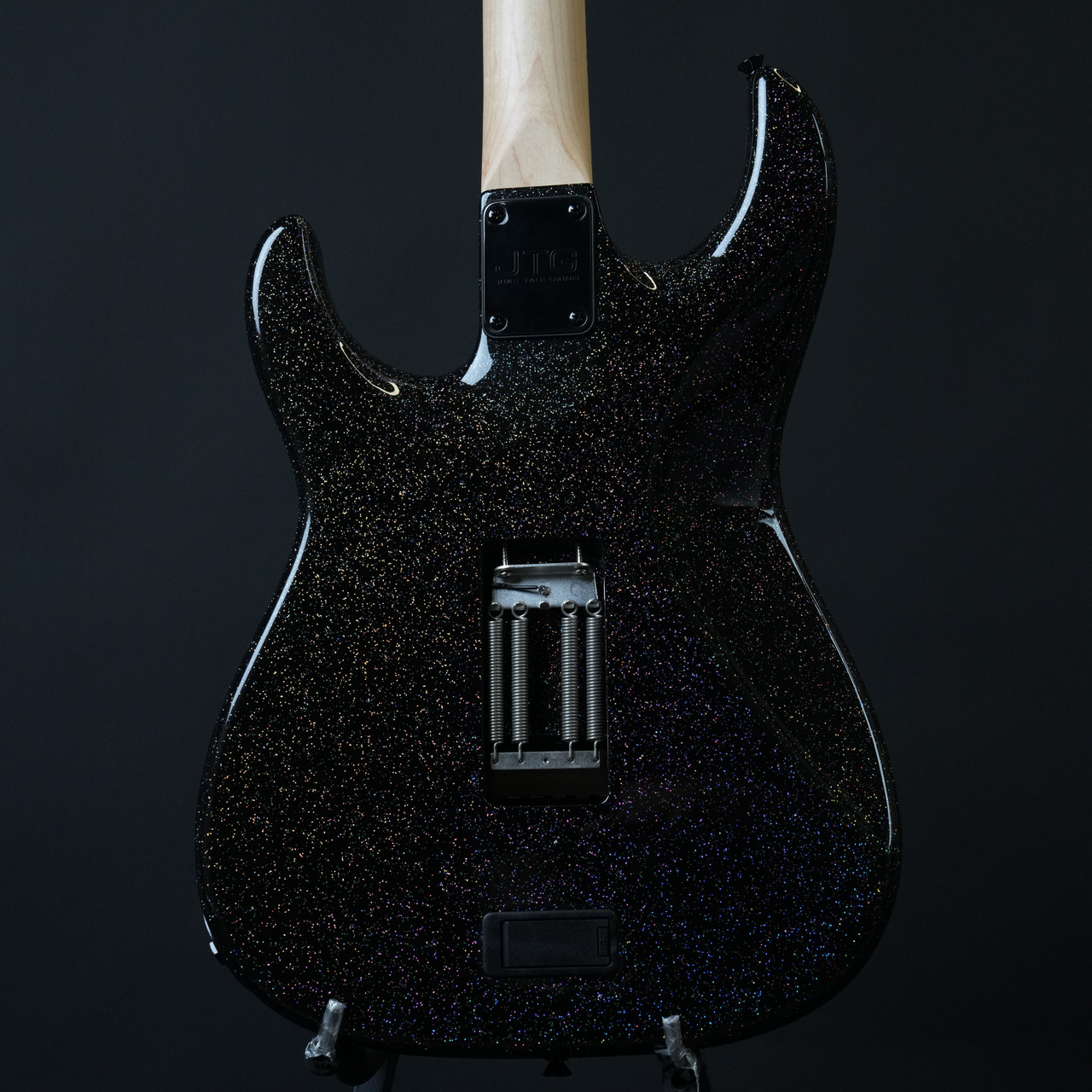 JTG MK1 FR Floyd Rose - Black Metallic - Back Close