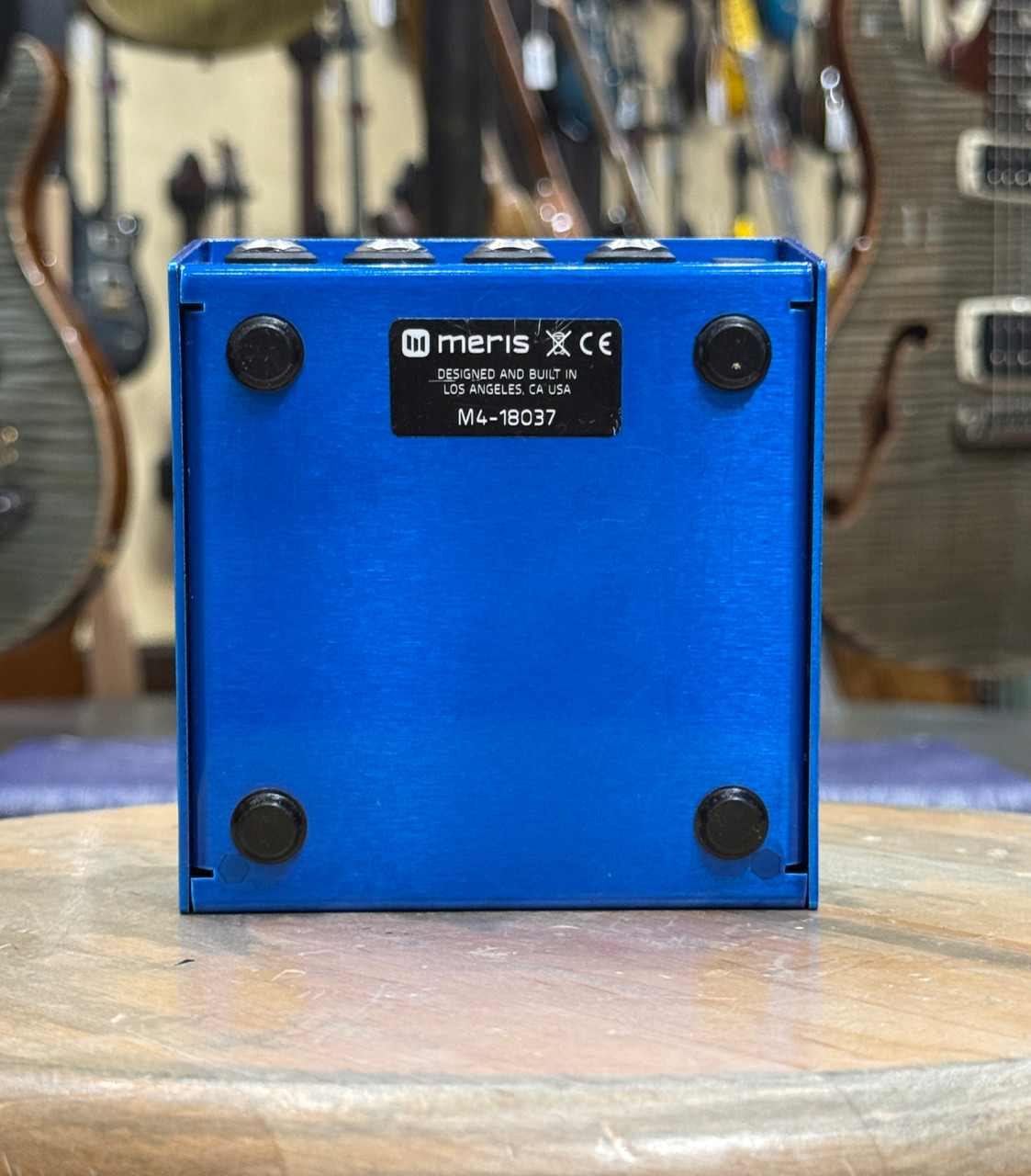 Preowned Meris Mercury7 Reverb Pedal Back