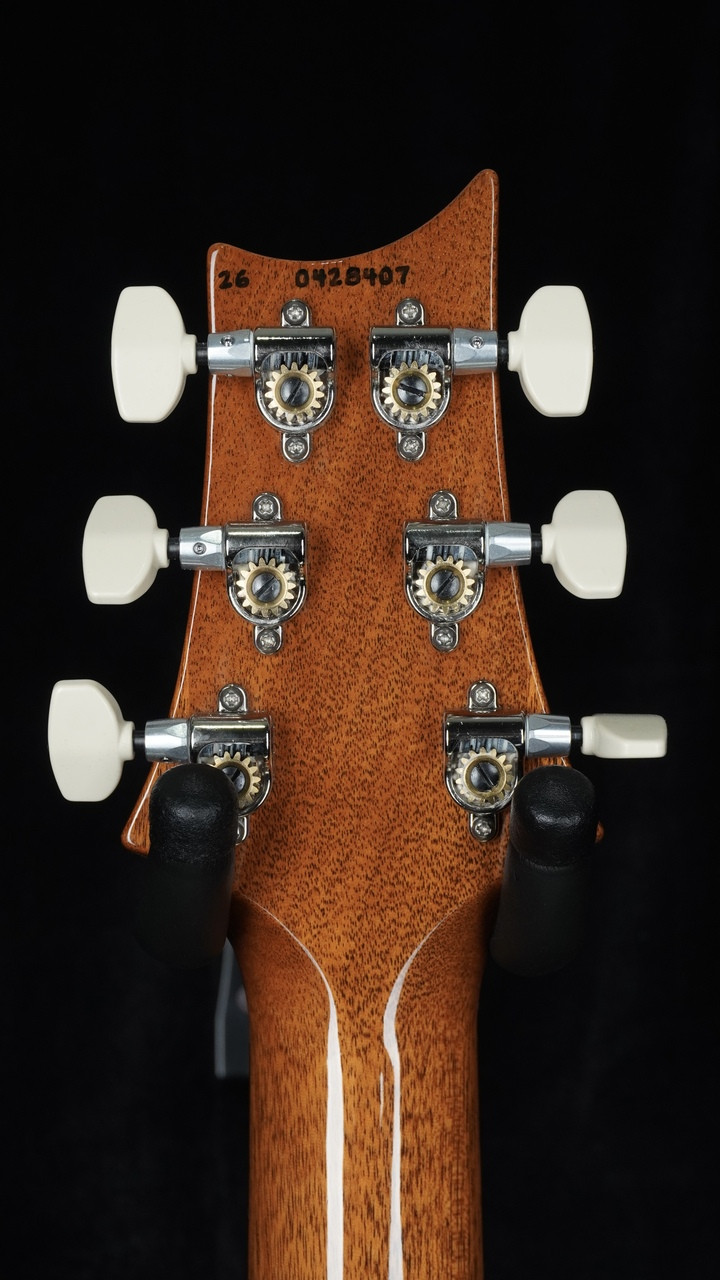 PRS Custom 24 "Birds of a Feather" Limited Edition - Charcoal Microburst Headstock Back
