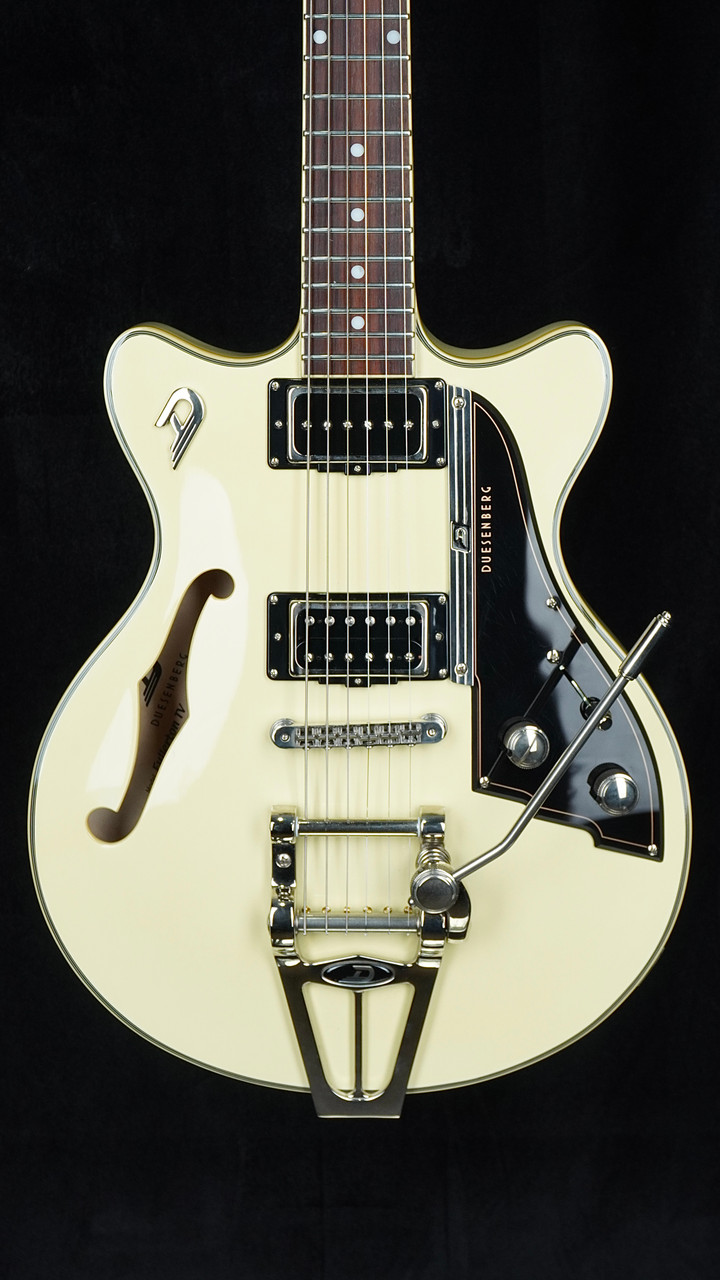 Preowned Duesenberg StarPlayer TV Fullerton in Vintage White Front Close