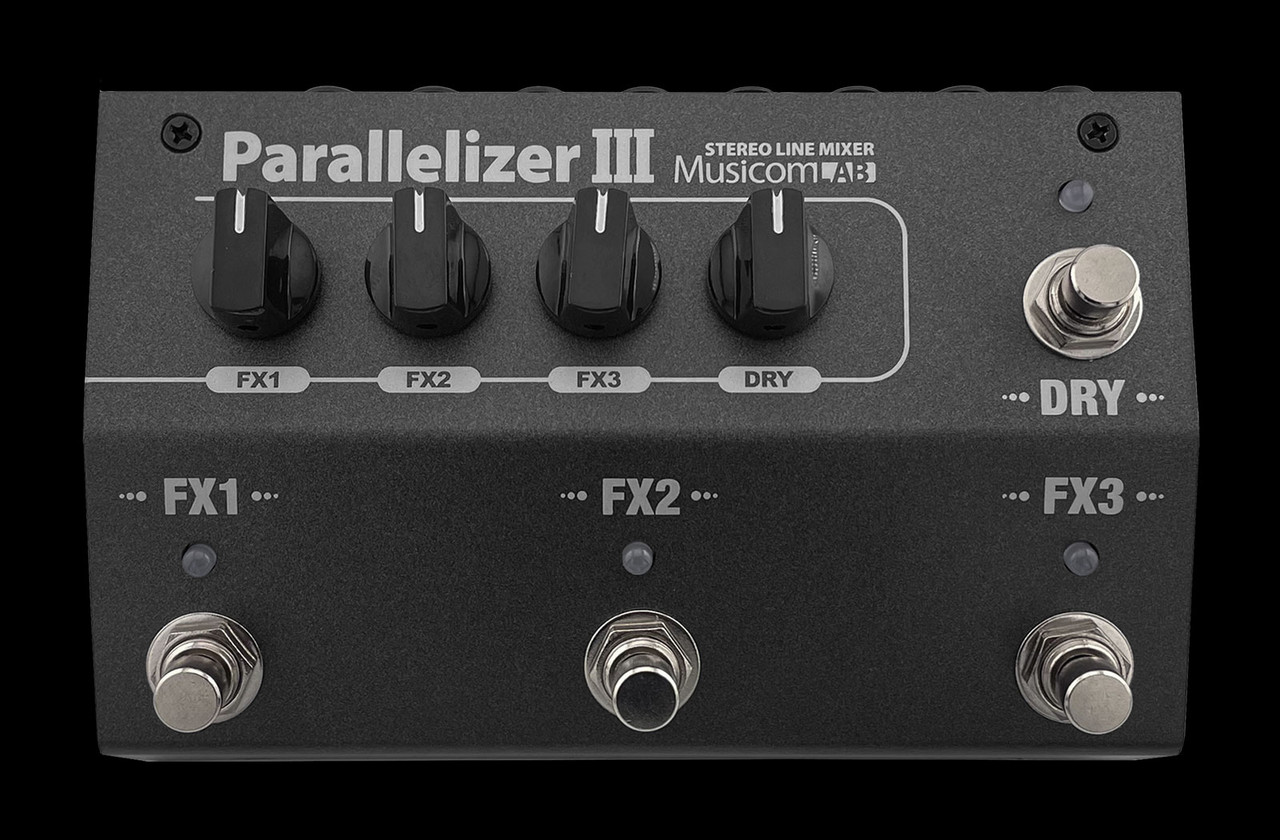 ギター musicomLAB Parallelizer MusicomLAB Parallelizer III Full Stereo Line Mixer | The Guitar